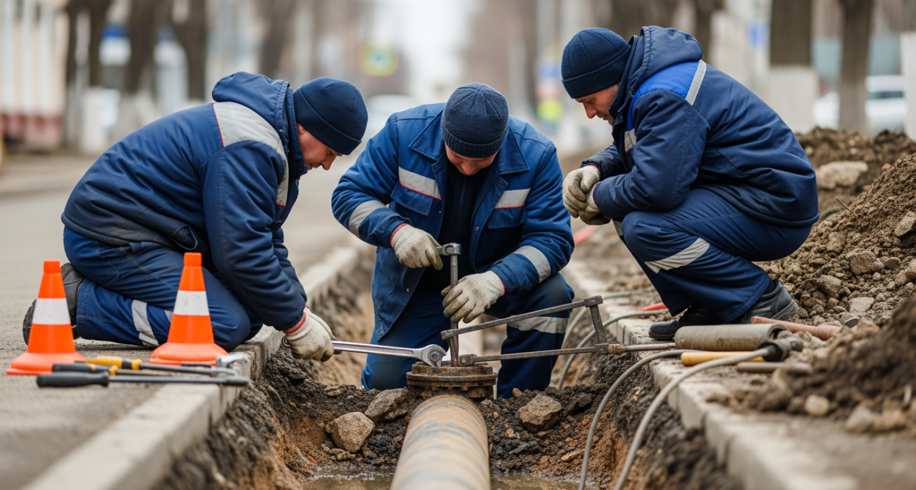 15 тысяч саратовцев остались без воды из-за аварии на Шехурдина
