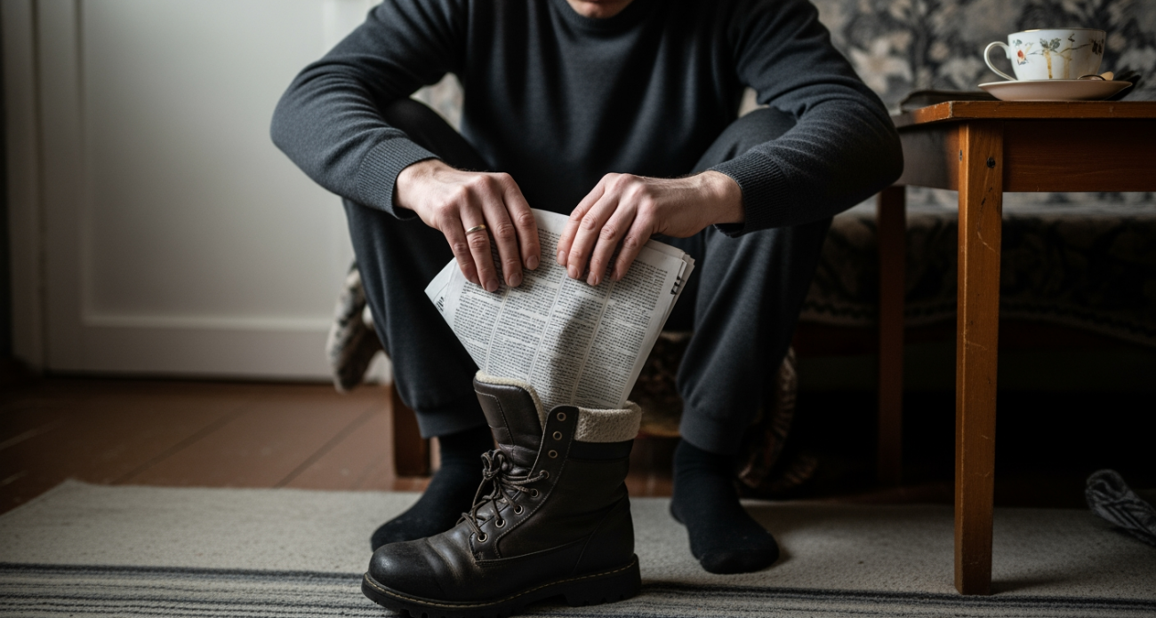 Бабушкин способ согреть ноги обычной бумагой превосходит по эффективности современные термостельки