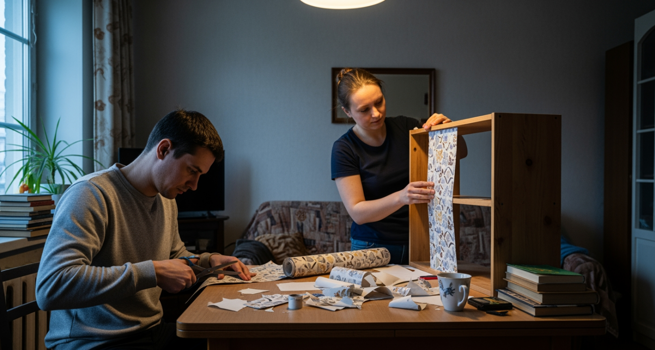 Остатки обоев превращаю в такой декор, что гости спрашивают адрес дизайнерского салона