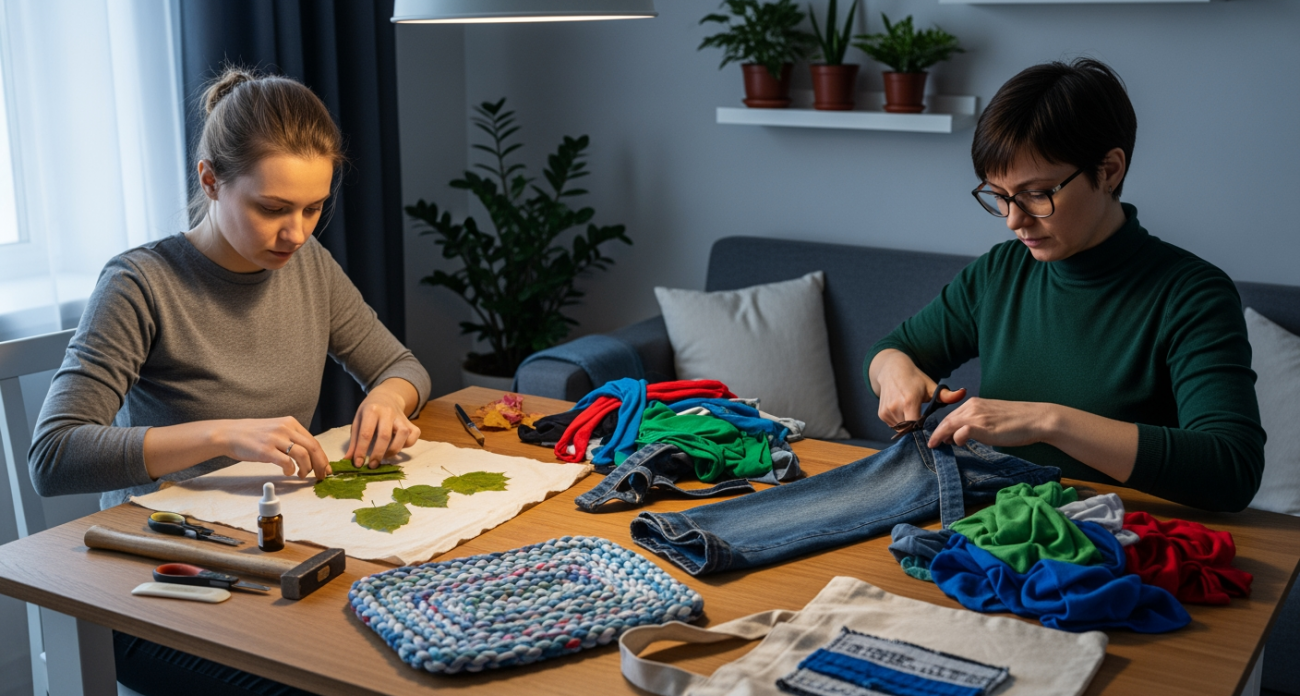 Забытые лоскутки становятся трендовыми вещами: секреты домашнего апсайклинга от рукодельниц