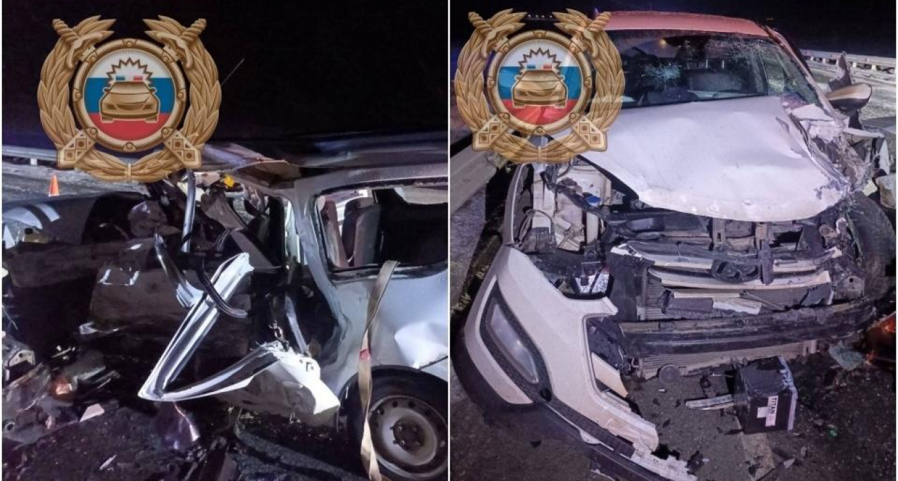 Лобовое столкновение под Ершовом: водитель и пассажир погибли на месте