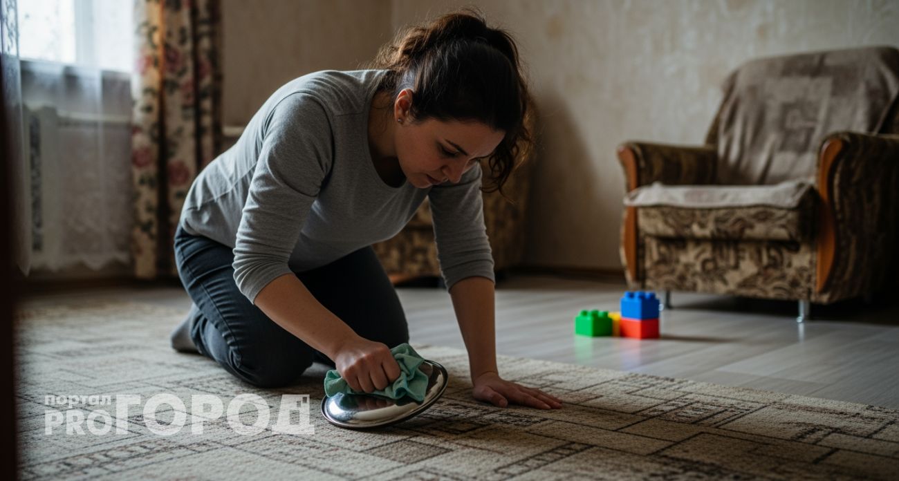 Забытый бабушкин способ с предметом из каждого дома делает любой ковер как новый за 15 минут