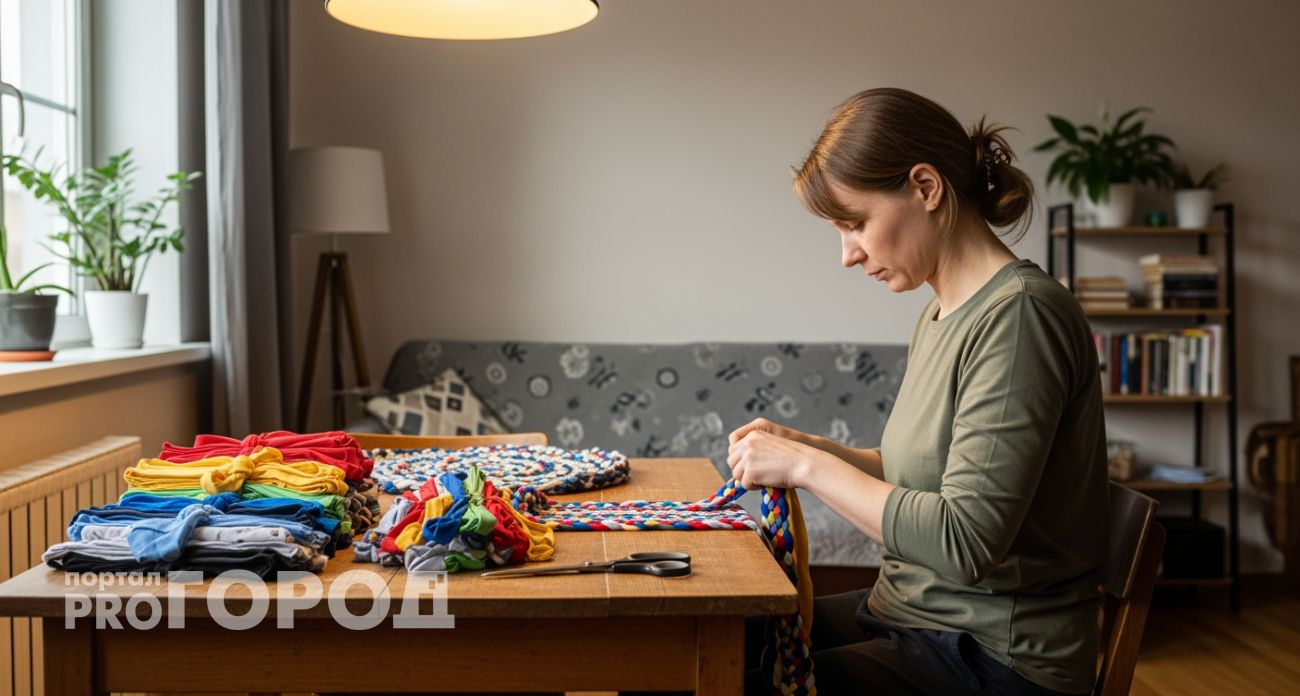 Старая футболка и час времени: делаю декор который соседи просят научить повторить