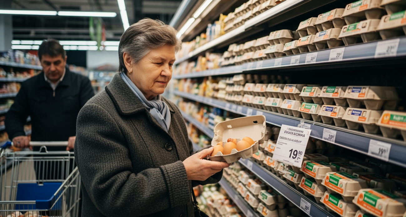 Десяток яиц в Саратове подорожал до 135 рублей