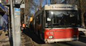 В Саратове три троллейбусных маршрута встали из-за ДТП