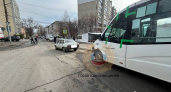 Водитель маршрутки пострадал в ДТП на Большой Садовой