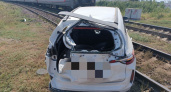 Водитель выплатил 58 тысяч рублей за ДТП с поездом в Саратовской области