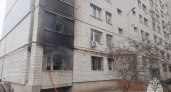 В Энгельсе при пожаре в многоэтажке пострадал мужчина