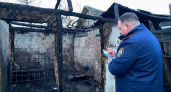 В сгоревшем сарае в Петровском районе обнаружены тела двух мужчин