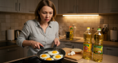 Почему не стоит готовить яичницу на подсолнечном масле – важно запомнить