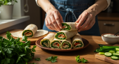 Легко, быстро и удивительно вкусно: готовим из лаваша аппетитные рулетики — разлетаются моментально
