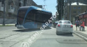 В Саратове с рельсов сошёл скоростной трамвай