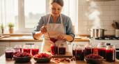 Как я готовлю джем из красной смородины: быстро, много и без косточек