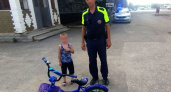 4-летний велосипедист из Аткарска заблокировал движение на улице Телефонная и не смог назвать свое имя полиции