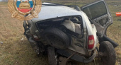 65-летний водитель Chevrolet Niva погиб в лобовом столкновении под Балашовом