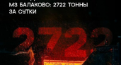 2722 тонны за сутки: три бригады МЗ Балаково побили производственный рекорд на 333 тонны