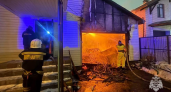 Пять пожаров за ночь: в Балаково сгорел дом площадью 64 кв. м