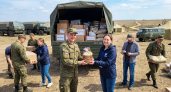 Саратовские волонтёры отправили бойцам куличи и стройматериалы к Пасхе