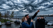 Над Волгой в Саратове заметили облака asperitas — «бурное море» в небе