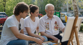 99-летний художник-фронтовик встретил 81-ю годовщину Победы с коллегами дома