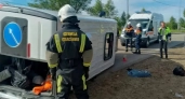 Девять человек госпитализированы после столкновения «Газели» и «Калины» в Соколовом
