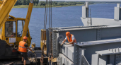 В Саратове началась надвижка пролётов нового моста через Волгу