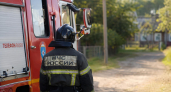 В селе под Марксом утром сгорел частный дом площадью 81 квадратный метр