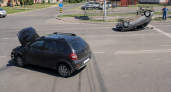 В Саратове после ДТП с переворотом Lada полиция ищет свидетелей