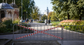 В центре Саратова до вечера закрыли вход в «Липки» со стороны Чернышевского