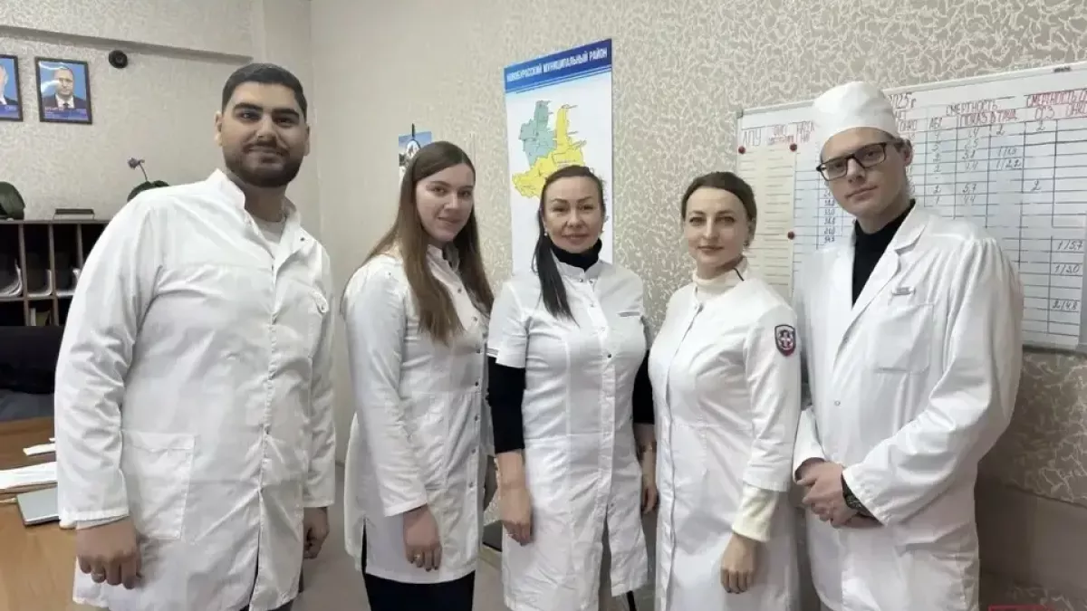 Медики СГМУ помогли 60 жителям за один визит в отдаленный район