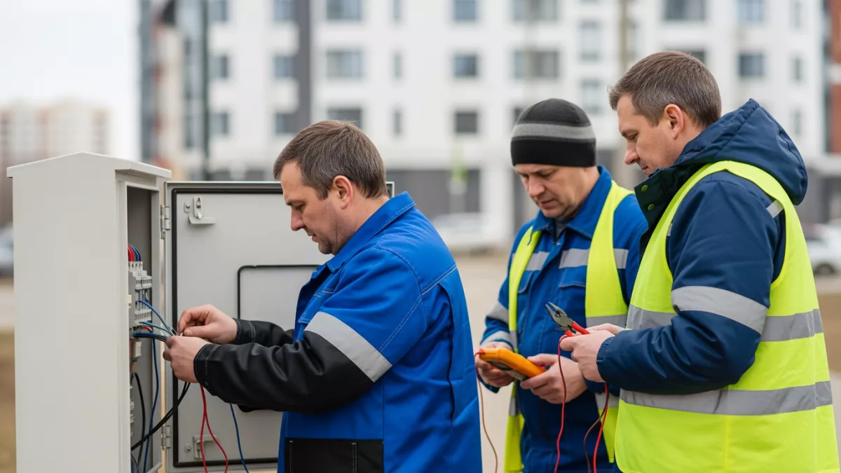 Микрорайон Солнечный остался без света утром 8 марта