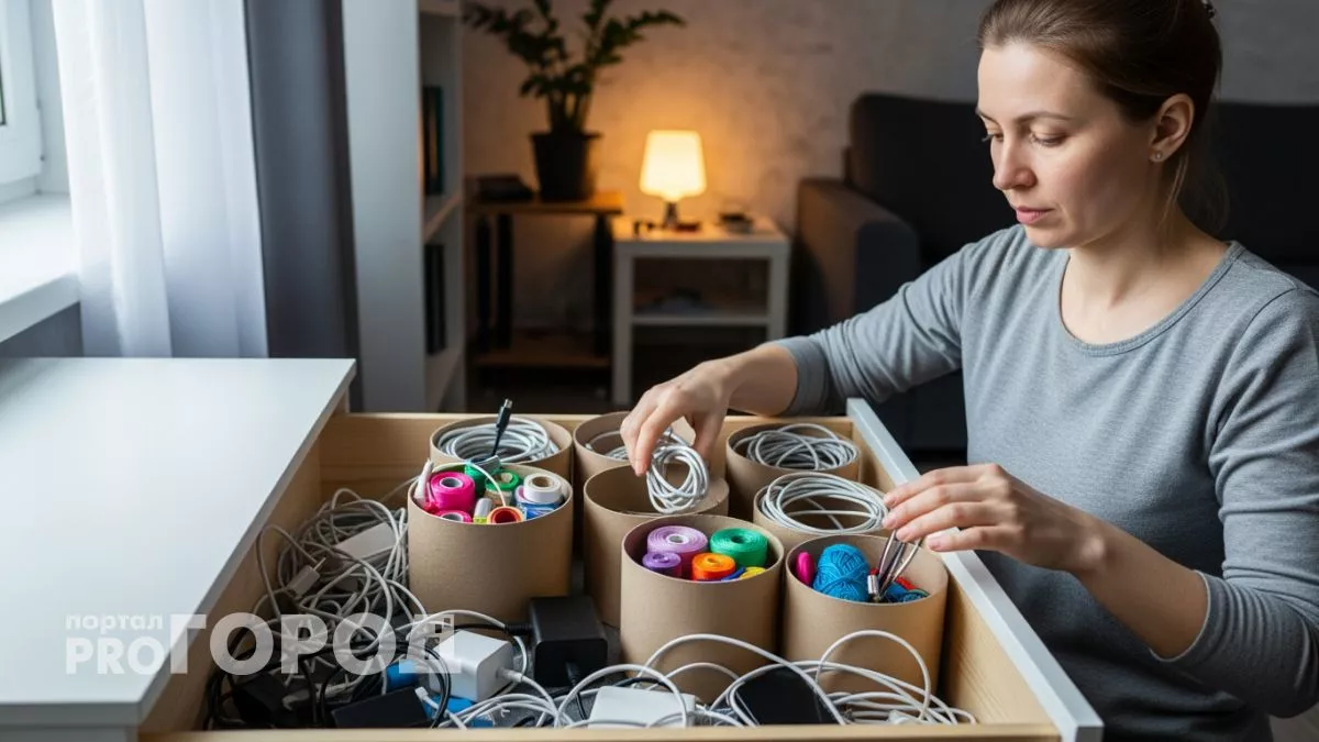 Бумажные втулки лежали без дела, пока не узнала эти хитрости для идеального порядка дома