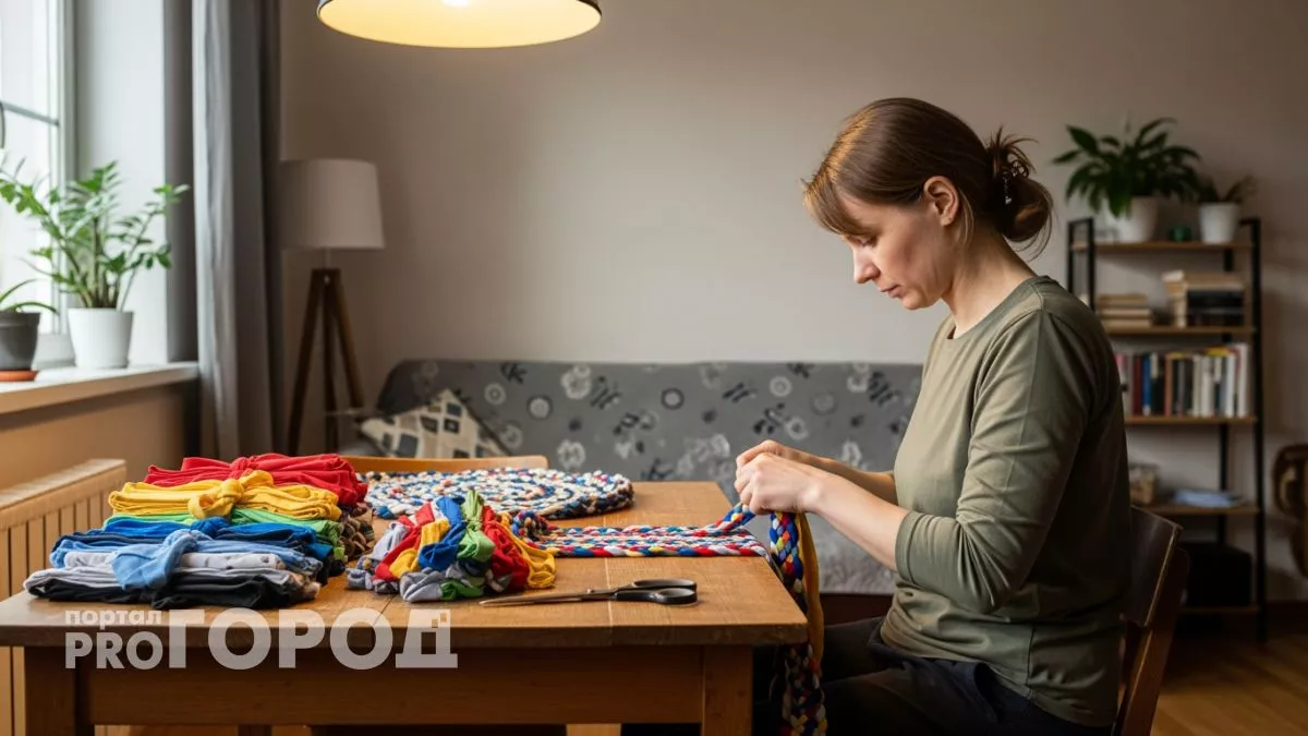 Старая футболка и час времени: делаю декор который соседи просят научить повторить