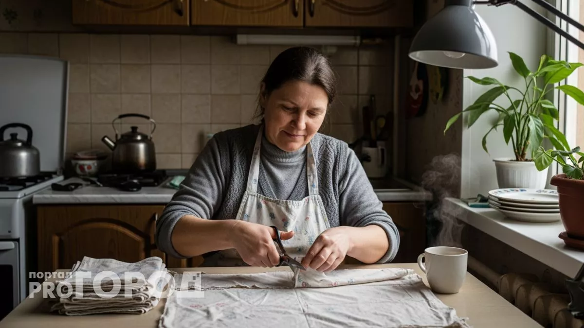Старые простыни лежат без дела — а ведь из них можно сделать десяток полезных вещей для дома