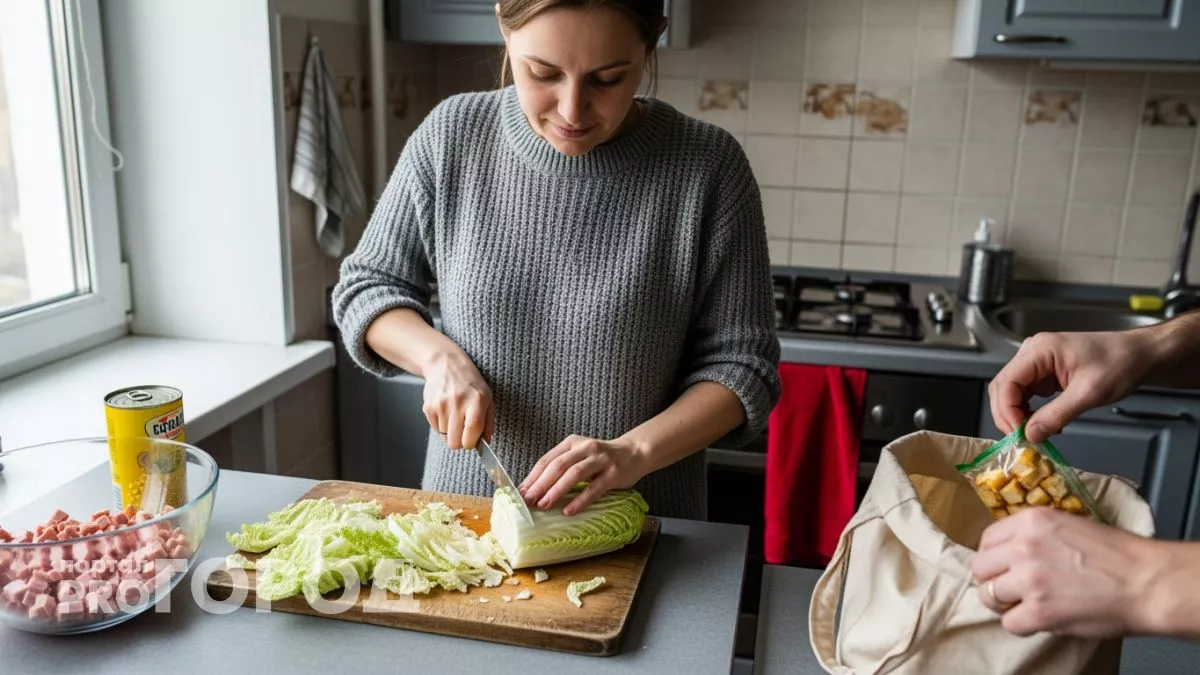 Продавцы не успевают завозить пекинскую капусту из-за этого салата который делается за 10 минут