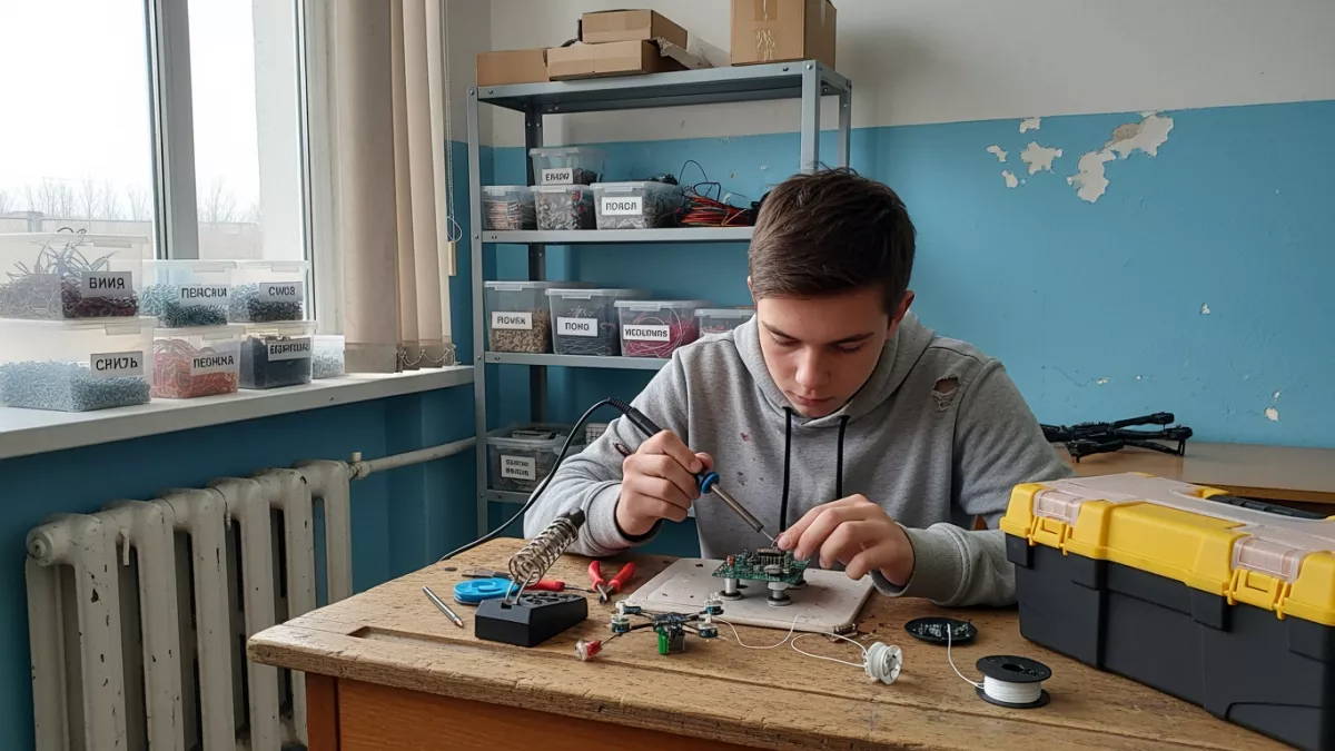 140-летнее духовное училище превратили в центр для юных изобретателей дронов