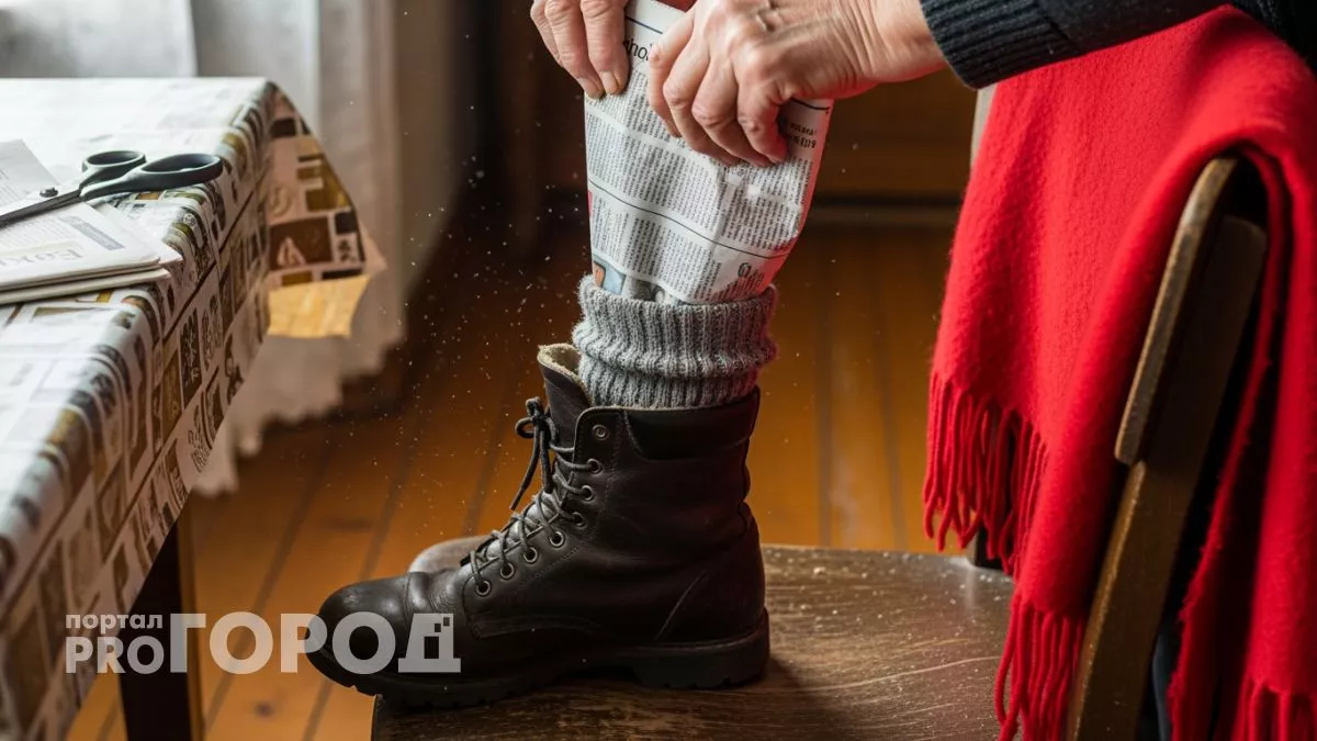 Охотники Урала кладут в валенки мятую газету и их ноги остаются теплыми даже при минус тридцати