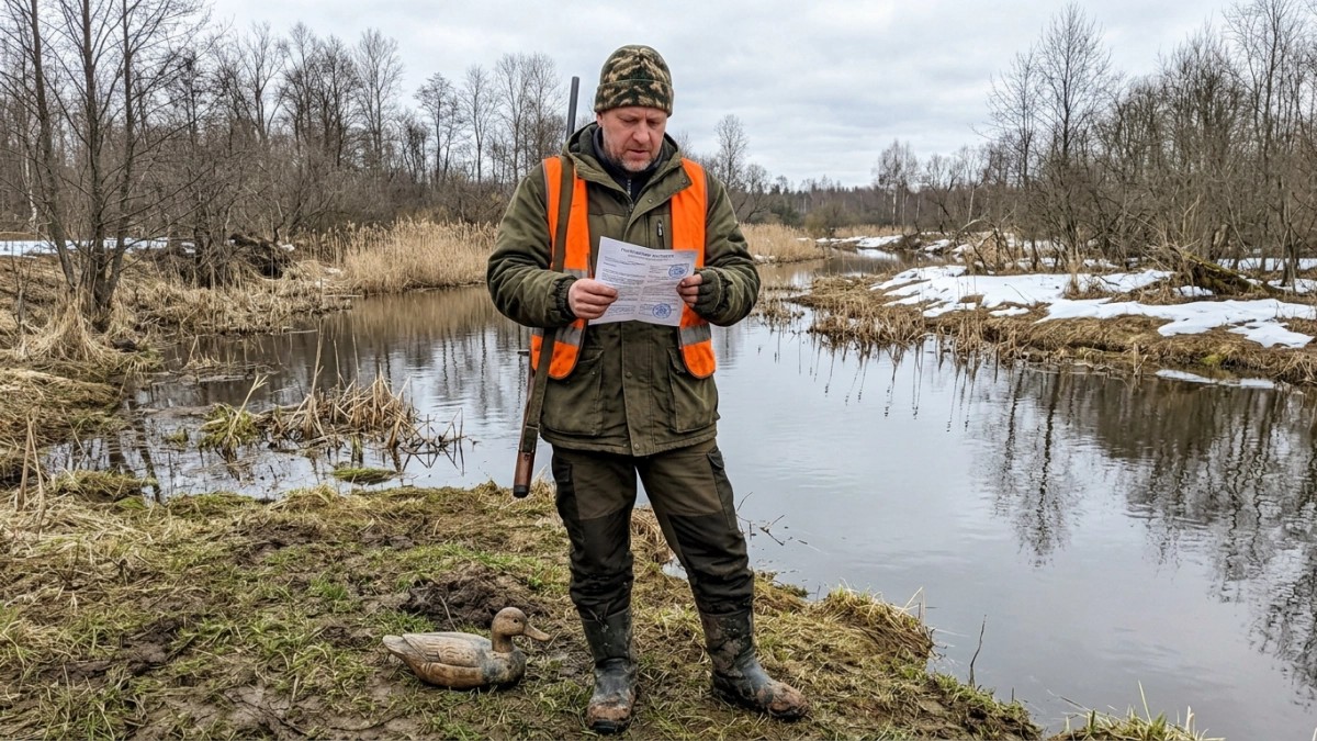 Весенняя охота в Саратовской области: почти 5000 разрешений уже выданы