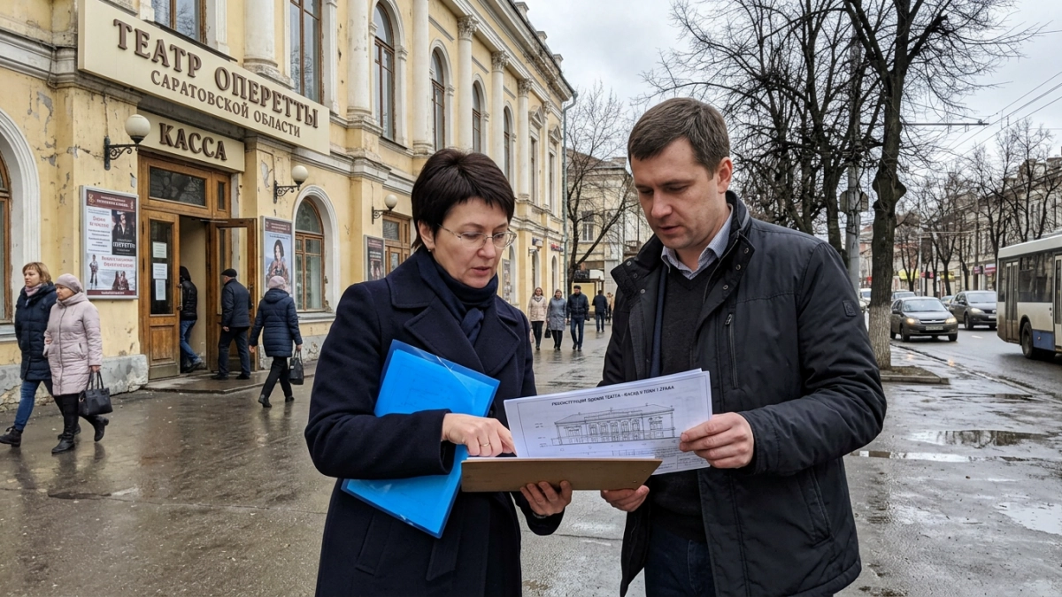 Театр оперетты в Энгельсе отремонтируют за 624 млн рублей со второй попытки