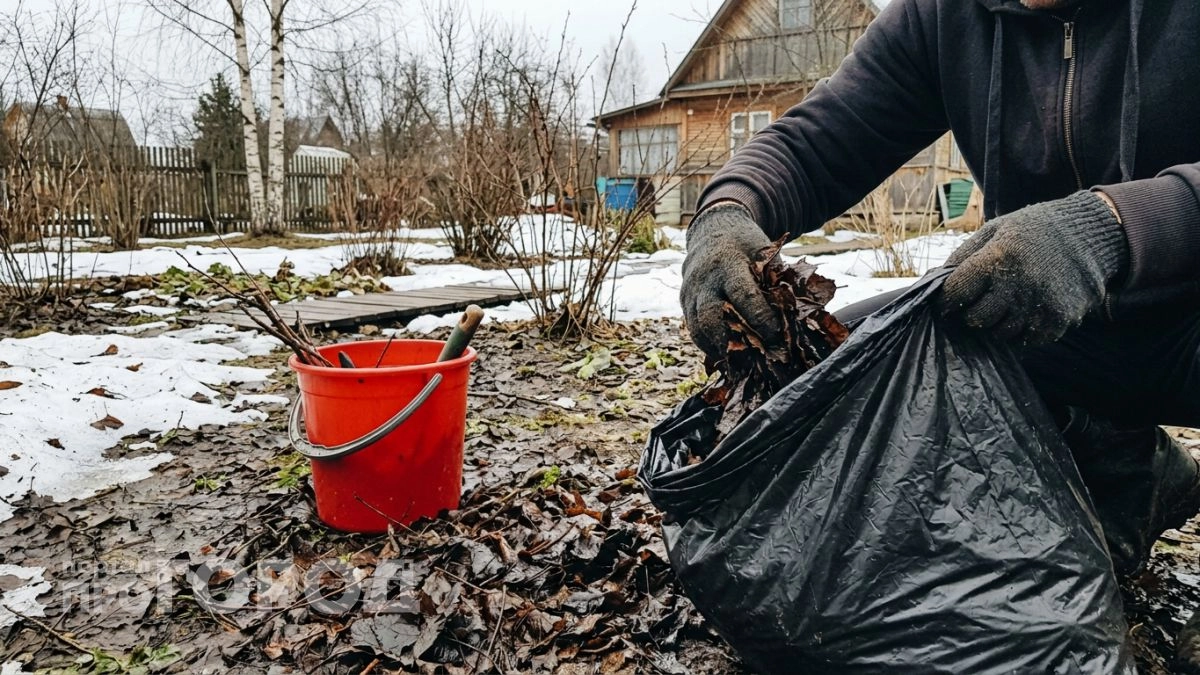 Больше не трачу деньги на магазинную землю — делаю мощный бесплатный перегной из обычных мартовских листьев