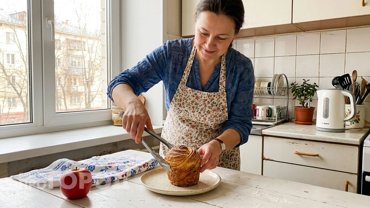 Забыла про обычные куличи и на Пасху 2026 пеку слоистый краффин, который тает во рту и не сохнет целую неделю