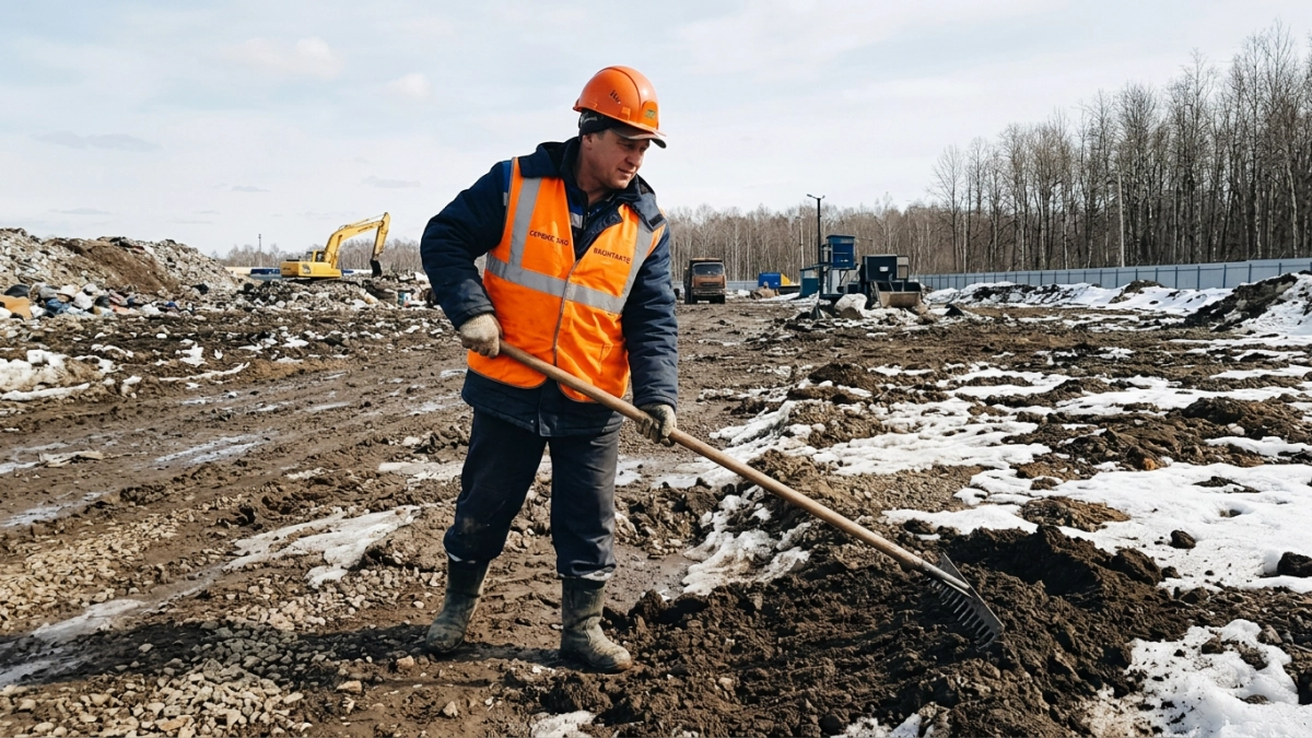 Пожар на свалке под Энгельсом потушен: воздух в норме, полигон работает