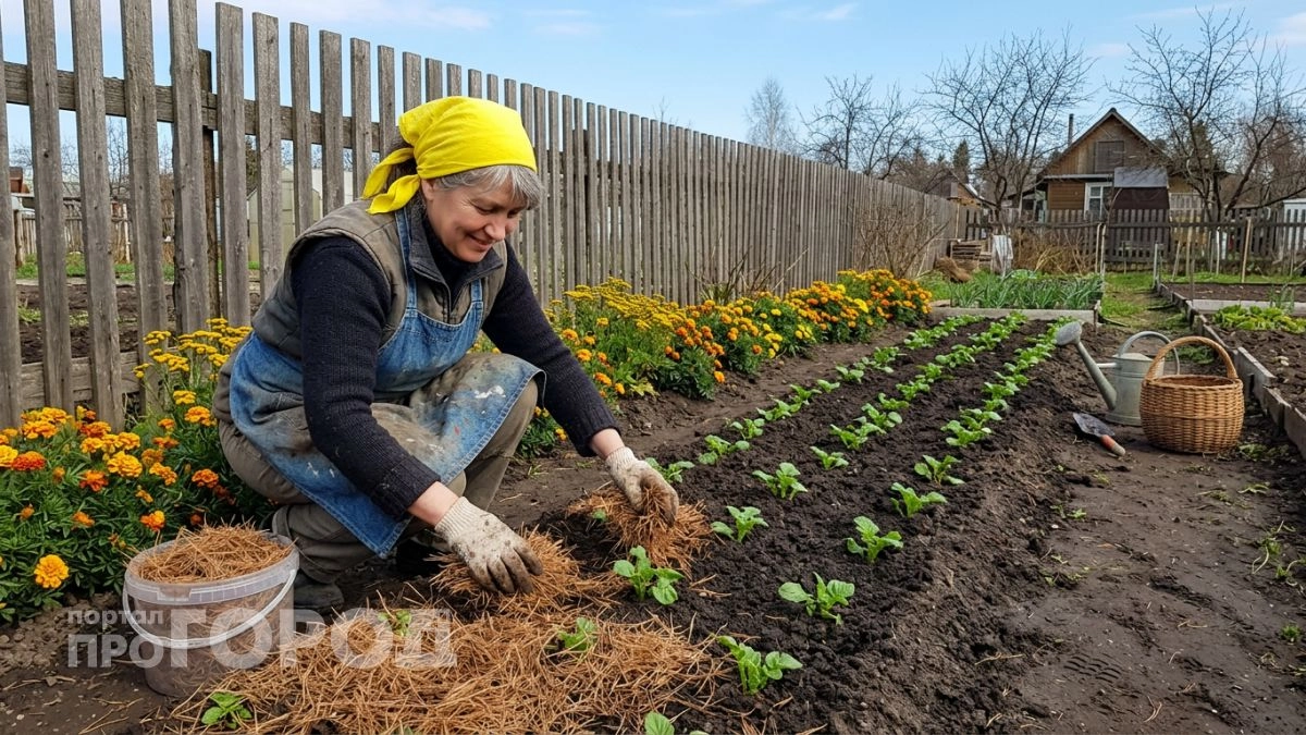 Посадила между рядами картошки одно растение — и колорадский жук за всё лето так и не появился на участке