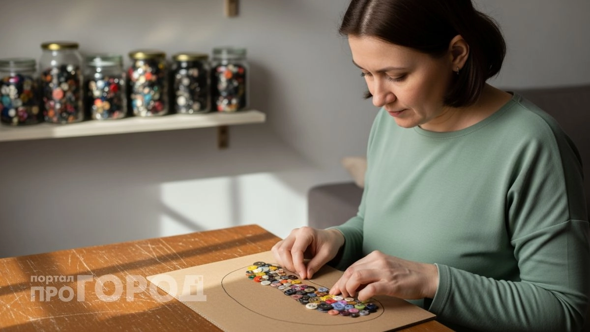 Никогда не выкидываю пуговицы со старой одежды — делаю из них декор для дома, который все принимают за магазинный