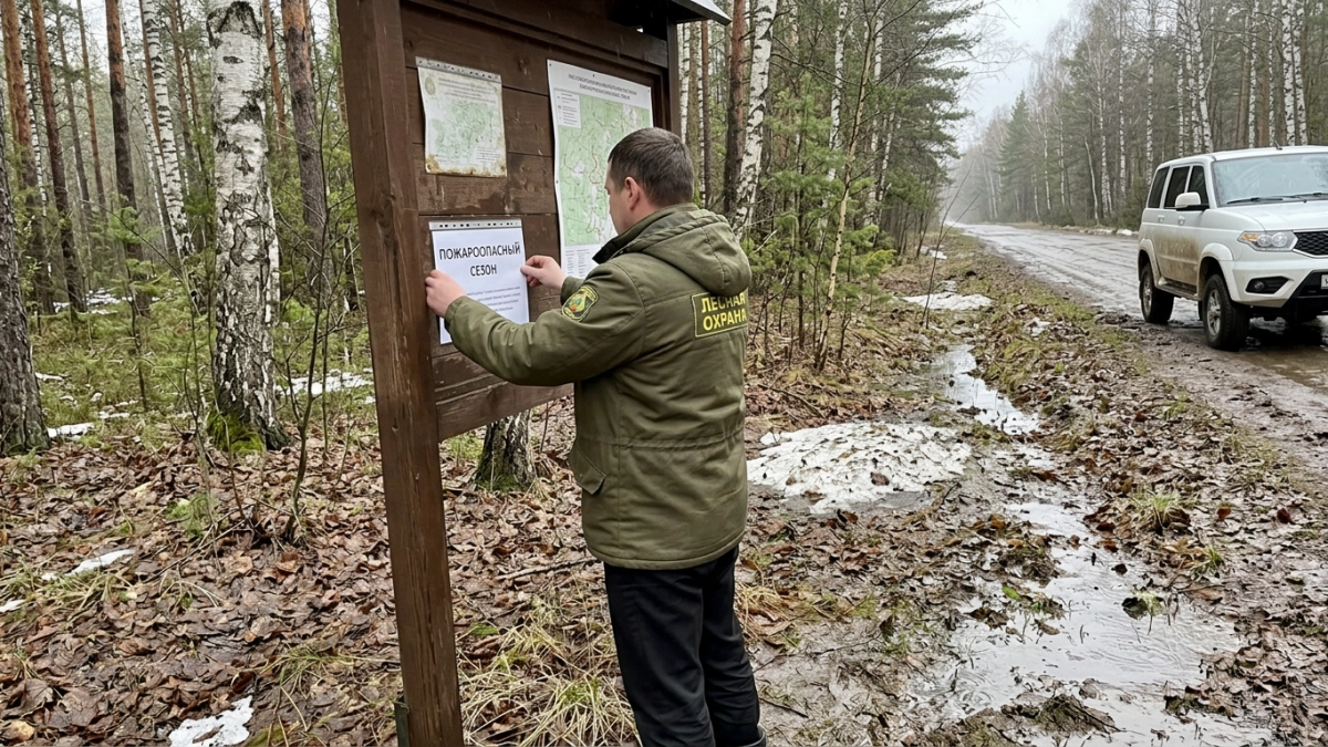 В Саратовской области объявлен пожароопасный сезон: снег сошёл, земля просохла