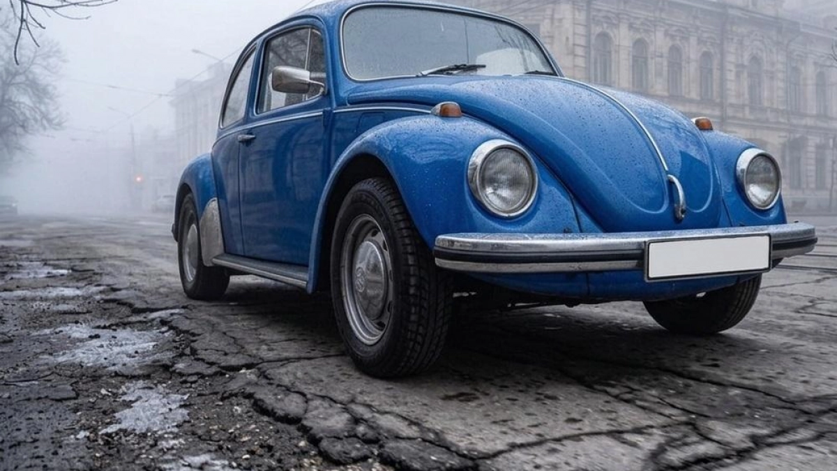 В Саратове продают небесно-синий VW Жук 1971 года с минимальным пробегом