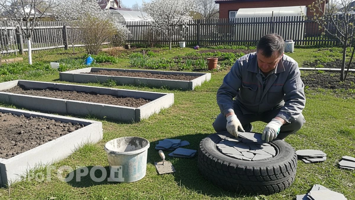 Битый шифер со всей улицы свожу к себе на участок — каждому куску нахожу дело и экономлю тысячи за сезон