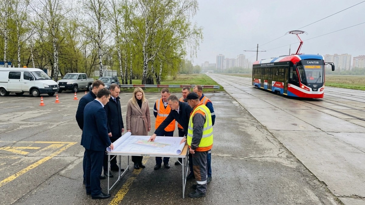 Володин предложил продлить трамвай до бывшего аэропорта Саратова