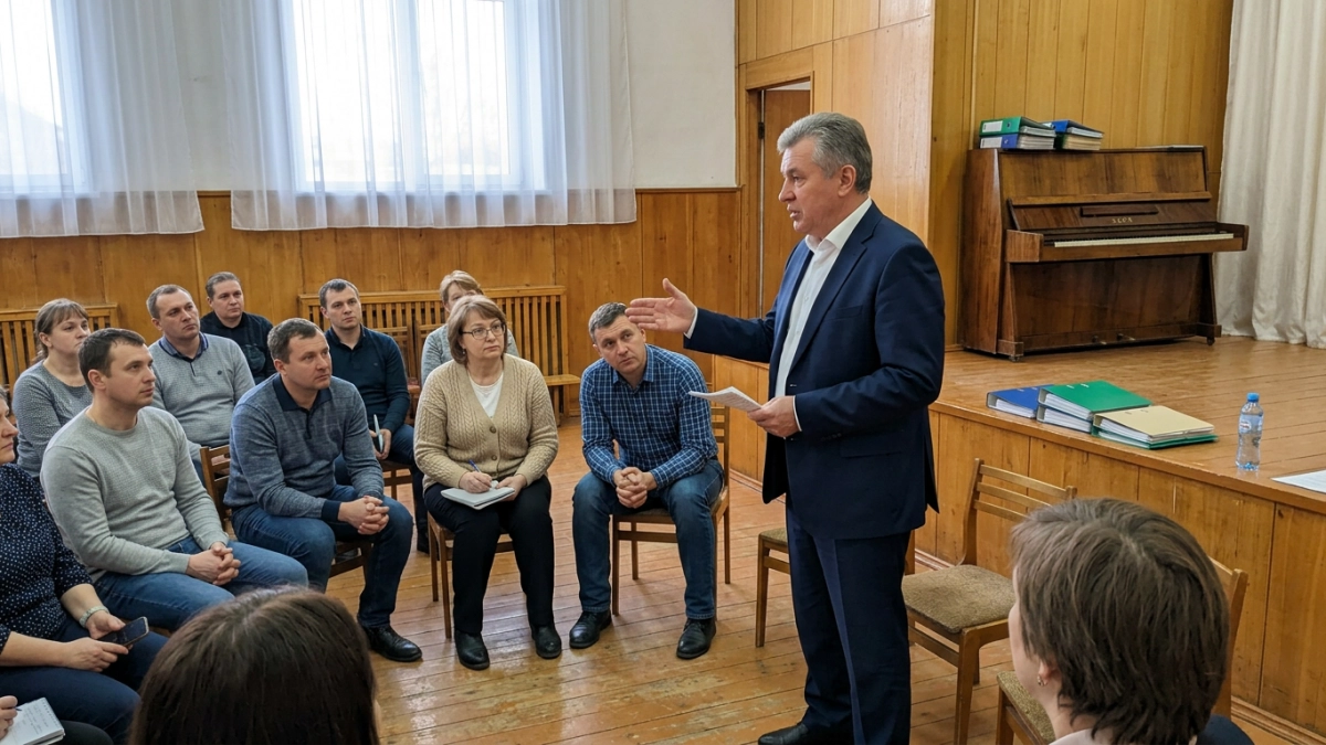 Панков предложил жителям Красноармейска самим выбрать новые специальности для колледжа