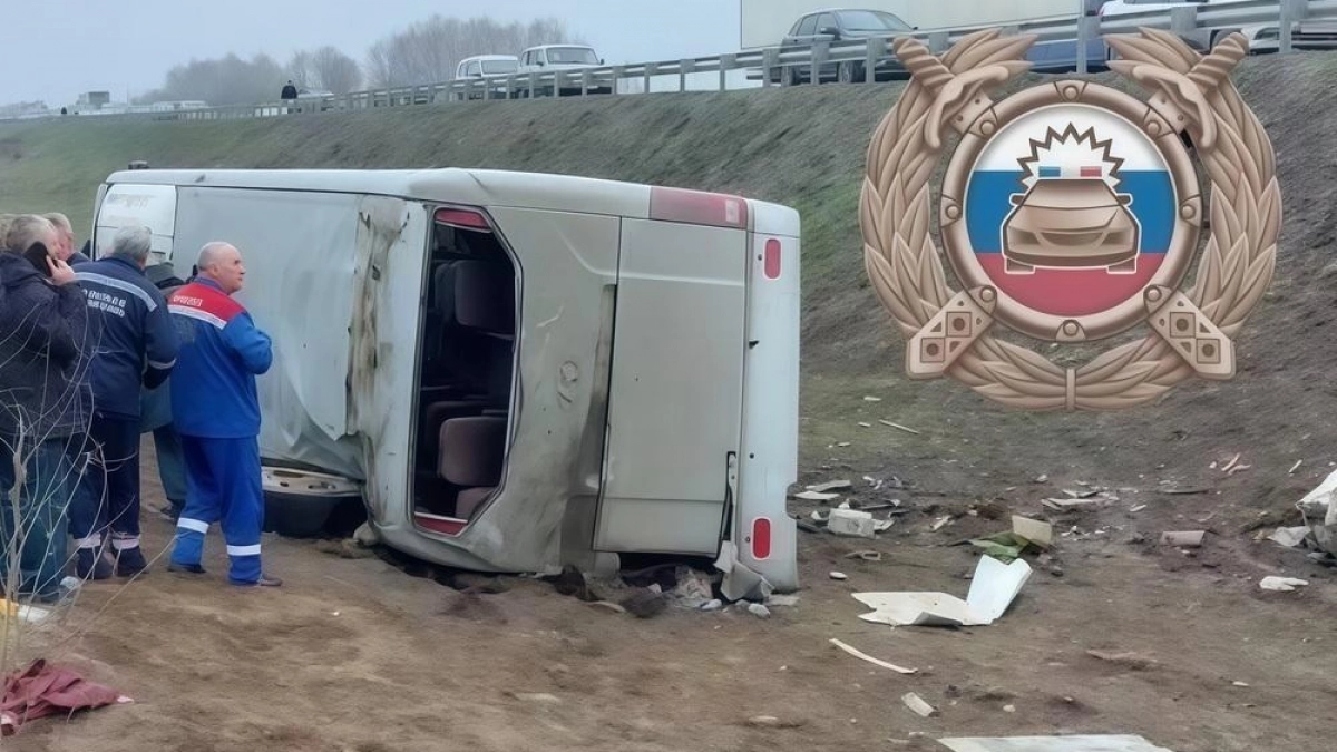 Один ребёнок в тяжёлом состоянии после ДТП с автобусом в Саратовской области
